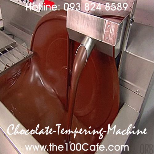 Chocolate tempering machine by Bakon