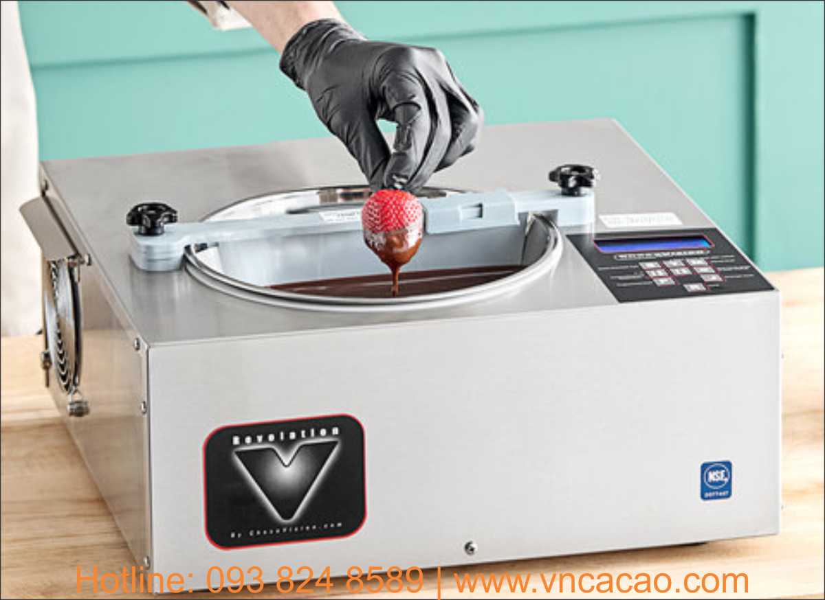 Máy nghiệt luyện sô cô la Chocovision